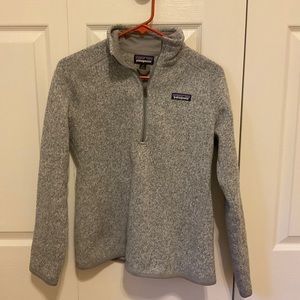 Grey Patagonia 1/4 Zip